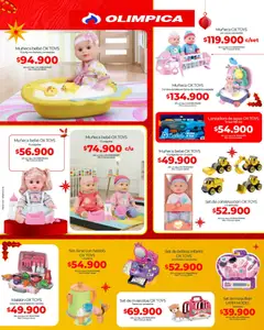 Olímpica - Especial Juguetería y Deportes -  Vista previa de la revista de la tienda Olímpica valido desde el 05.12.2025 | Página: 3 | Productos: Agua, Té, Maletin, Cuna