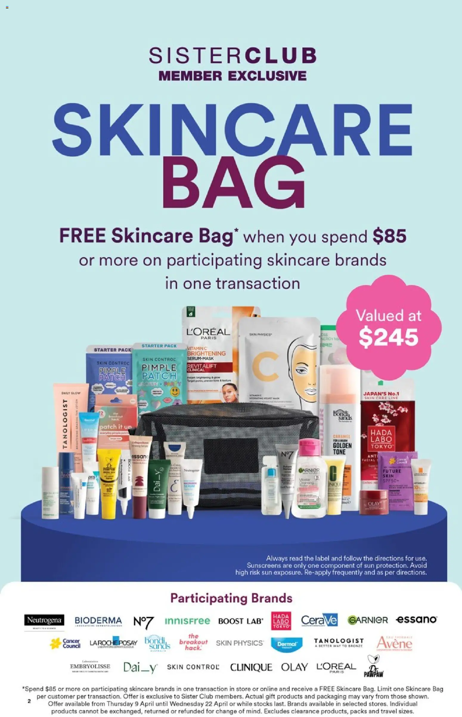 Priceline Pharmacy catalogue - valid from 09.04.2026 | Page: 2 | Products: Bag