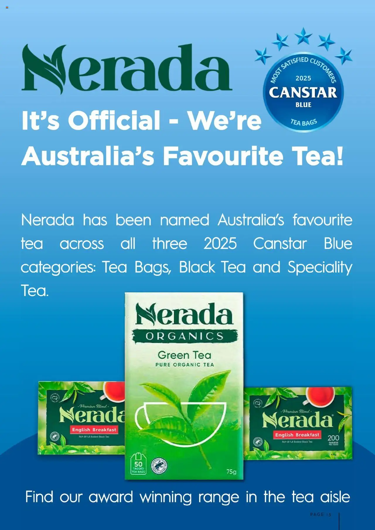 Drakes catalogue - valid from 01.08.2025 | Page: 13 | Products: Tea