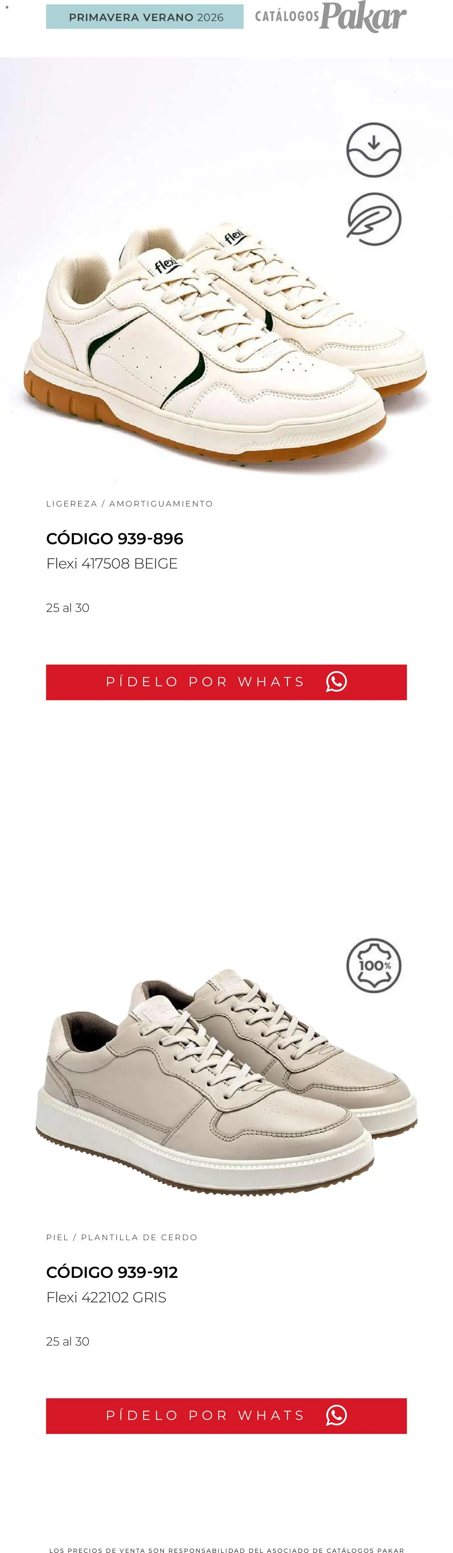 Nuevas ofertas de SC Pakar válidas en toda la República Mexicana desde el 04.03.2026. ¡Encuentra las mejores ofertas en SC Pakar catálogo Flexi PV26! | Página: 165 | Productos: Cerdo