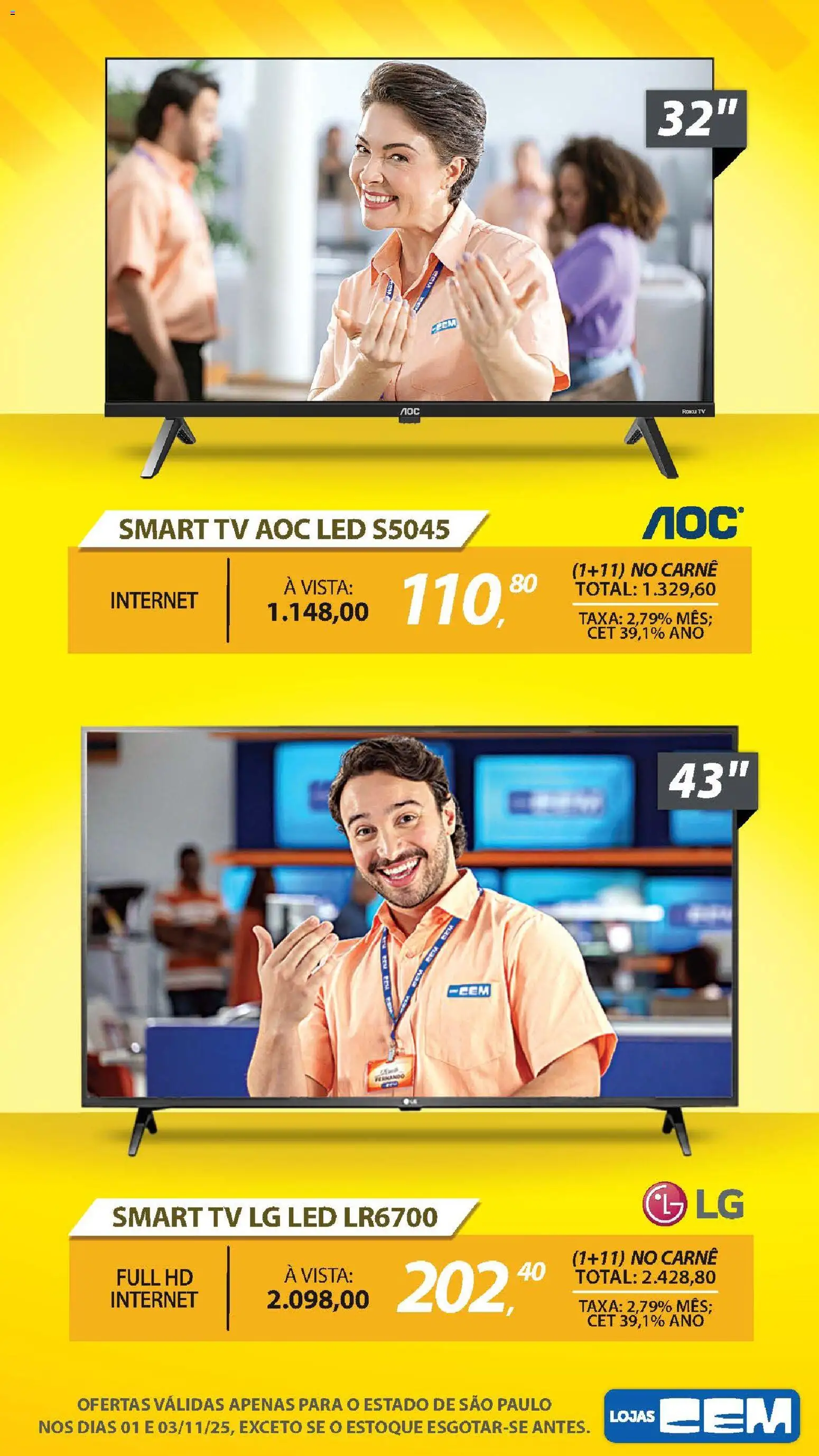 Lojas Cem Folheto - válido de 01.11.2025 | Página: 19