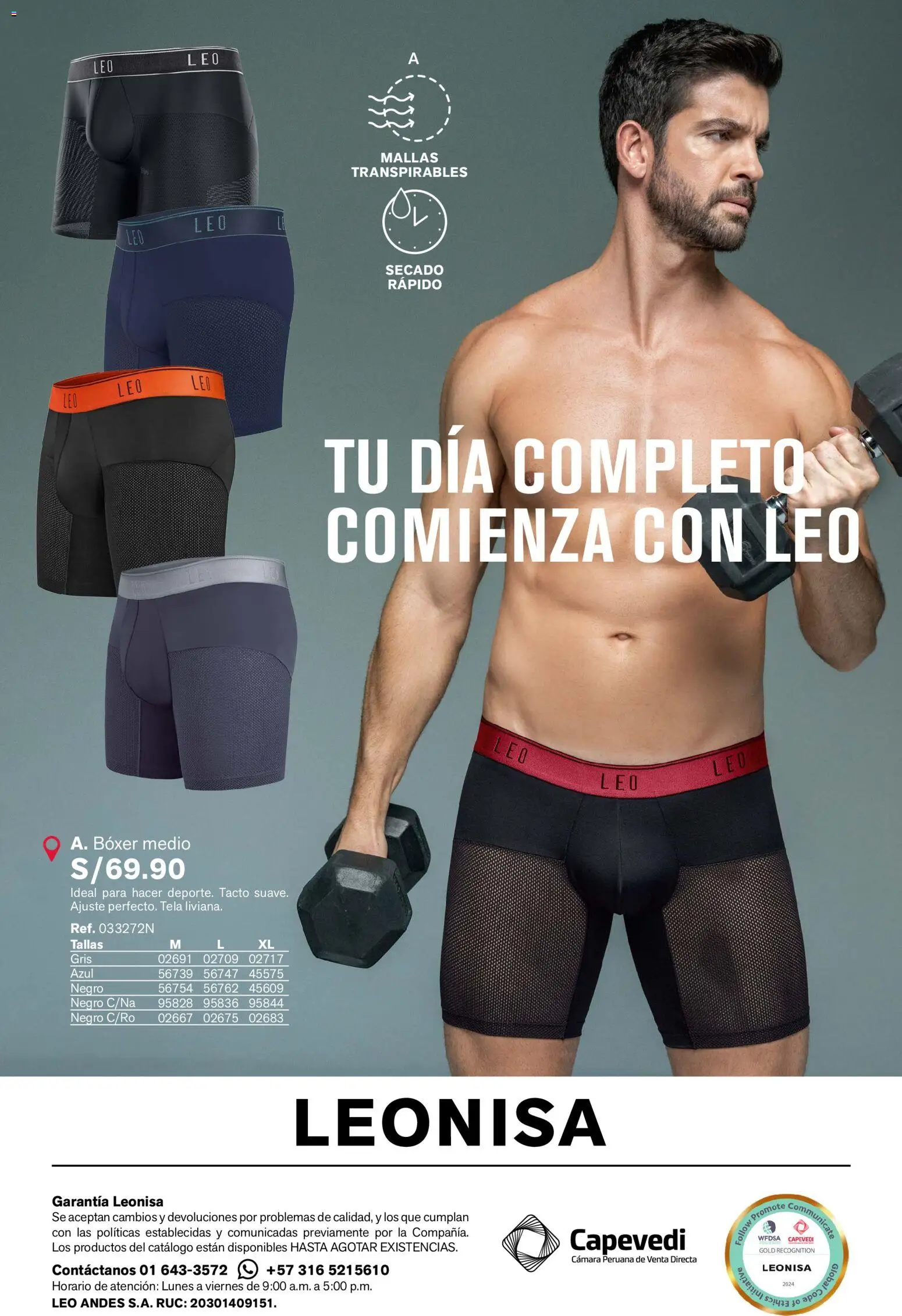 Catálogo Leonisa válido desde 16.03.2026 | Página: 16 | Productos: Cámara