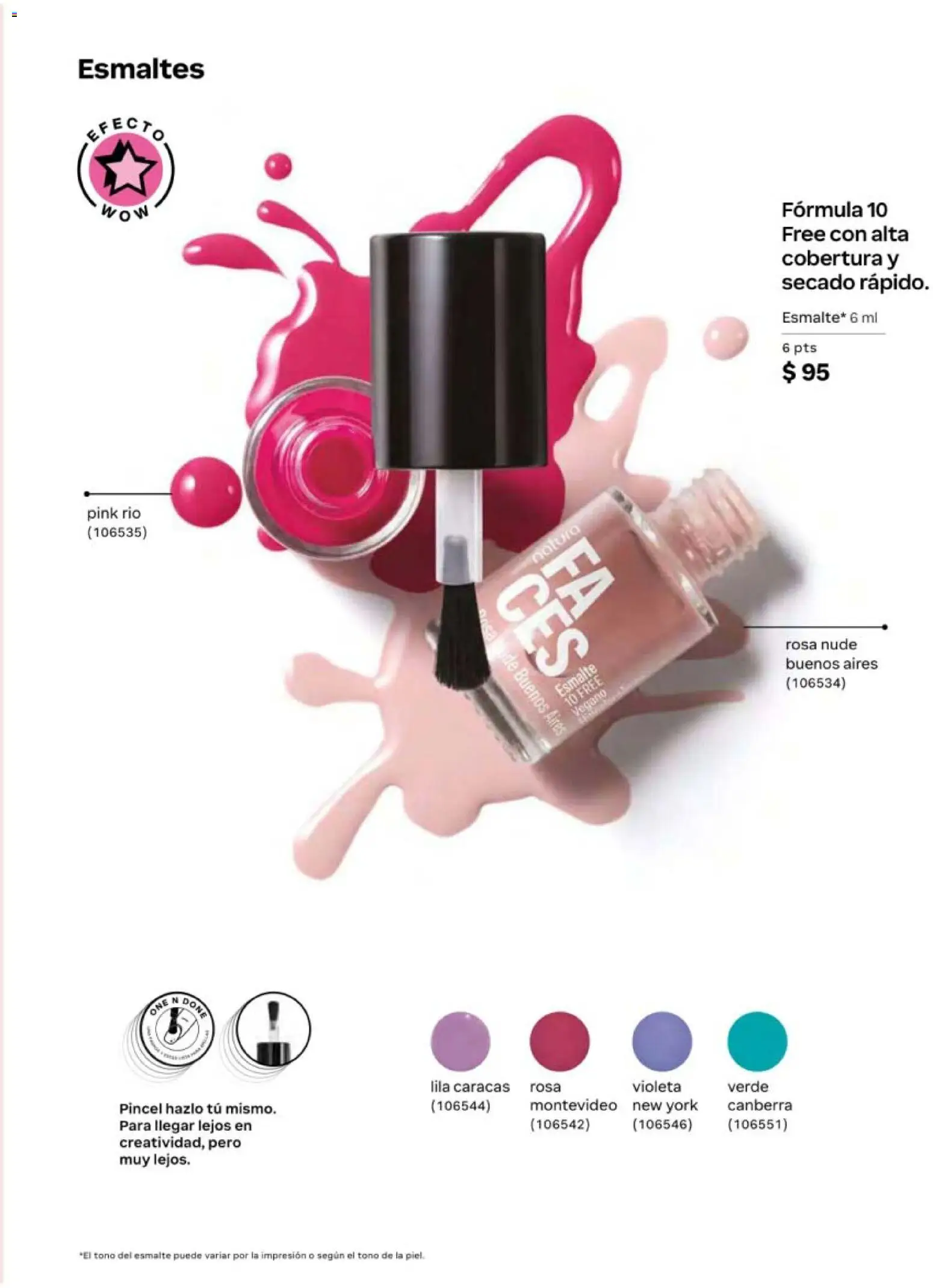 Nuevas ofertas de Natura válidas en toda la República Mexicana desde el 08.05.2026. ¡Encuentra las mejores ofertas en Natura campaña 8 2026! | Página: 83 | Productos: Pincel