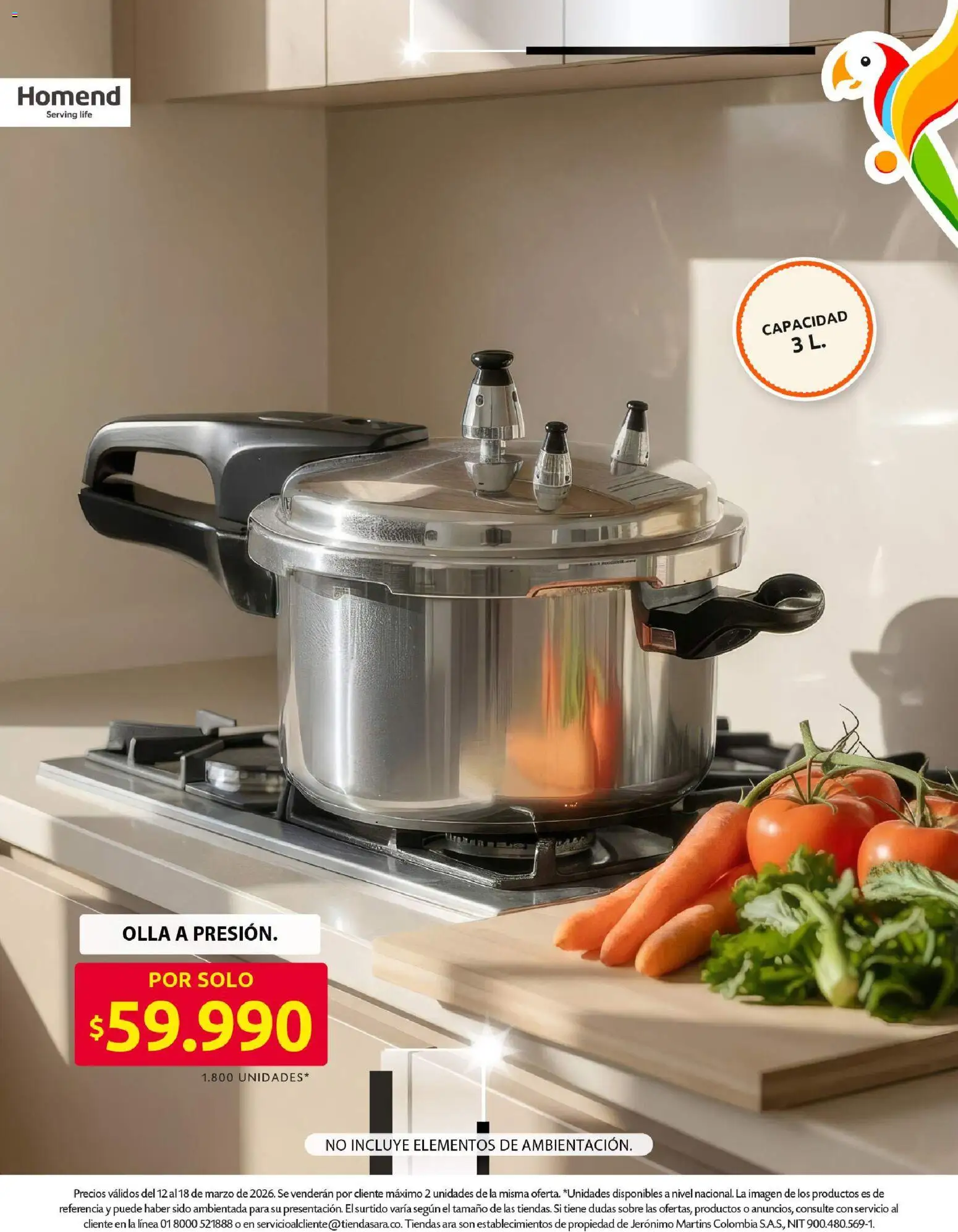 Ara revista - valida desde el 12.03.2026 | Página: 10 | Productos: Sobre, Olla