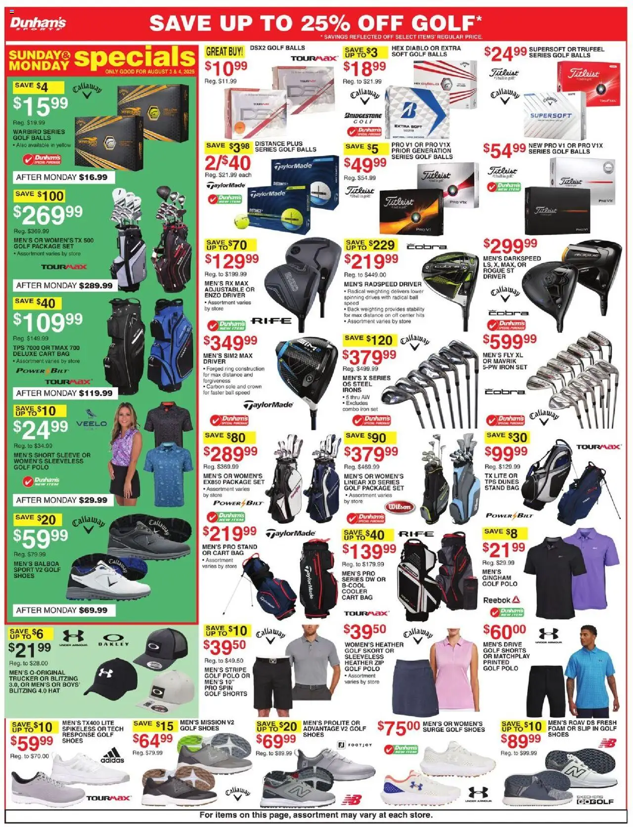 Dunham's Sports Weekly - PA - valid from 02.08.2025 | Page: 2 | Products: Ring, Shorts, Bag, Iron