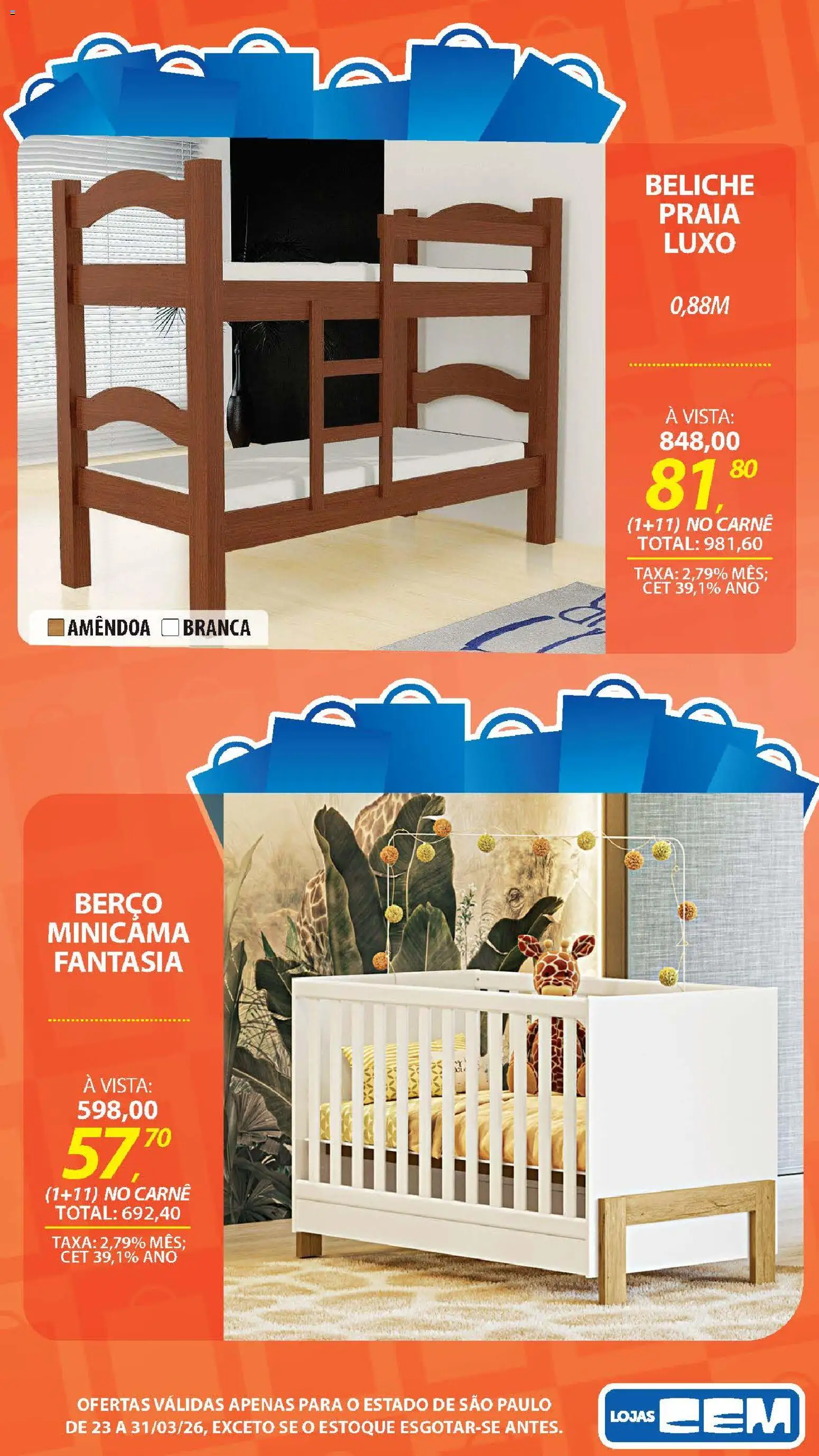 Lojas Cem Folheto - válido de 23.03.2026 | Página: 103