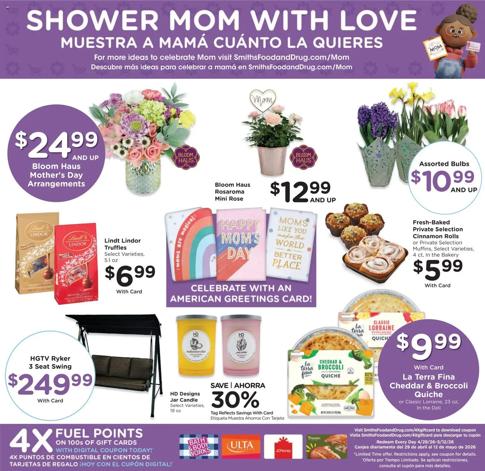 Smith's Weekly Ad - WY - valid from 29.04.2026 | Page: 10 | Products: Bakery, Broccoli, Bath, Shower