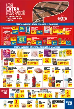 Extra ofertas Fim de semana Mercado - Pré-Visualização do folheto da loja Extra, válido de 03.04.2026 | Página: 1