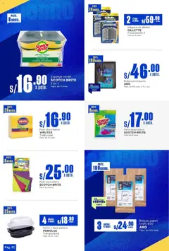 Catálogo Makro válido desde 11.09.2025 | Página: 22 | Productos: Esponja, Bolsa, Maquina de afeitar