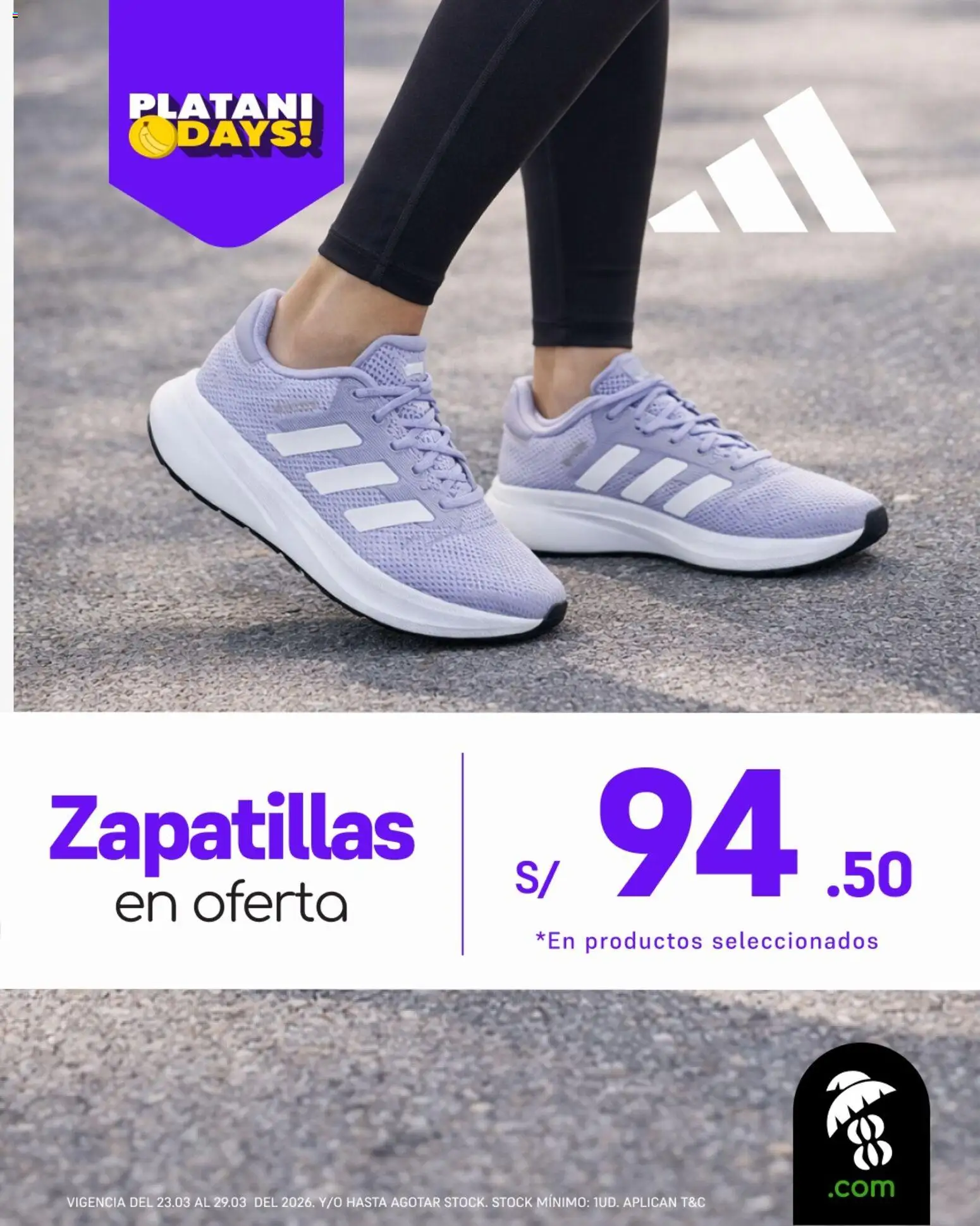 Catálogo Platanitos válido desde 23.03.2026 | Página: 1 | Productos: Zapatillas