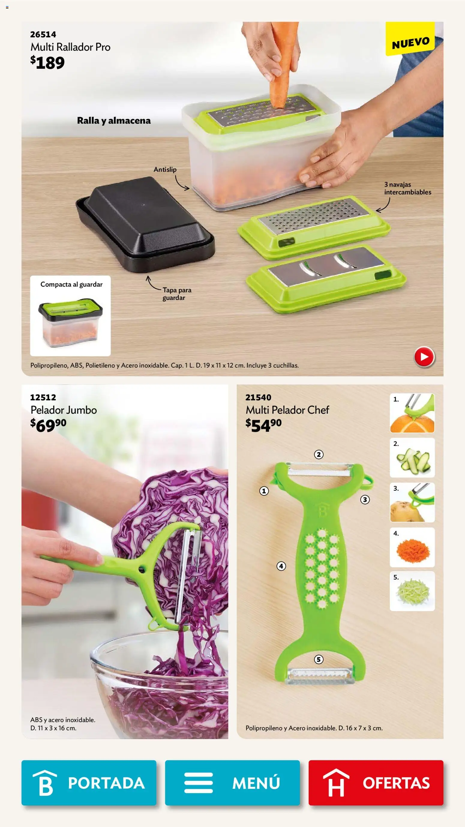 Nuevas ofertas de Betterware válidas en toda la República Mexicana desde el 04.05.2026. ¡Encuentra las mejores ofertas en Betterware campaña 5 2026! | Página: 42