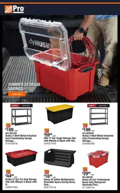 Preview of Home Depot weekly ads valid from 28.07.2025