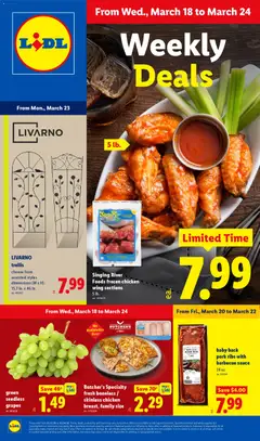 Preview of Lidl weekly ads valid from 18.03.2026
