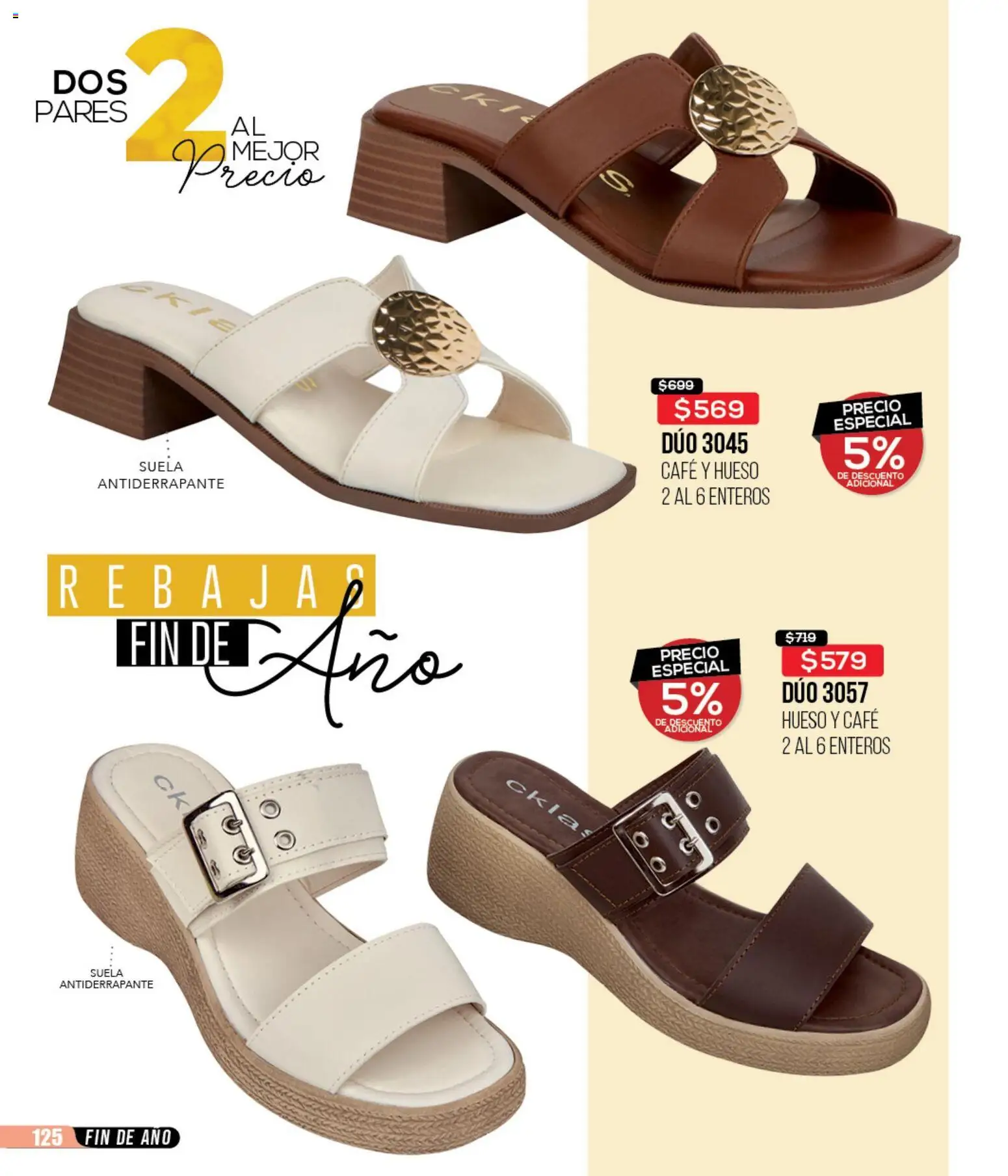 Nuevas ofertas de Cklass válidas en toda la República Mexicana desde el 02.01.2026. ¡Encuentra las mejores ofertas en Cklass catálogo Rebajas Inicio de Año Calzado! | Página: 126 | Productos: Café