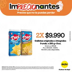 Éxito - Catálogo -  Vista previa de la revista de la tienda Éxito valido desde el 02.02.2026 | Página: 4 | Productos: Té, Galletas