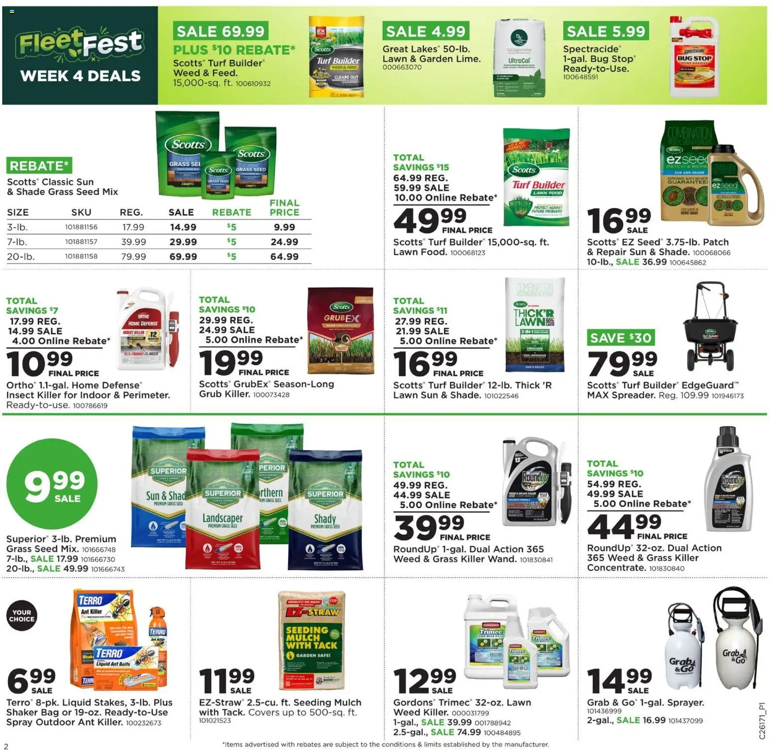 Mills Fleet Farm Weekly Ad - valid from 20.04.2026 | Page: 4 | Products: Safe, Bag
