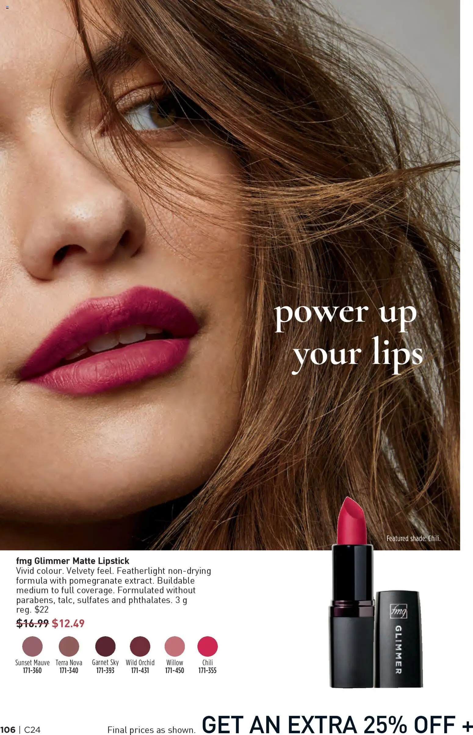 Avon flyer valid from 20.11.2025 | Page: 106 | Products: Lipstick