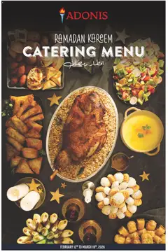Preview of Adonis - Catering Menu from shop Adonis valid from 12.02.2026