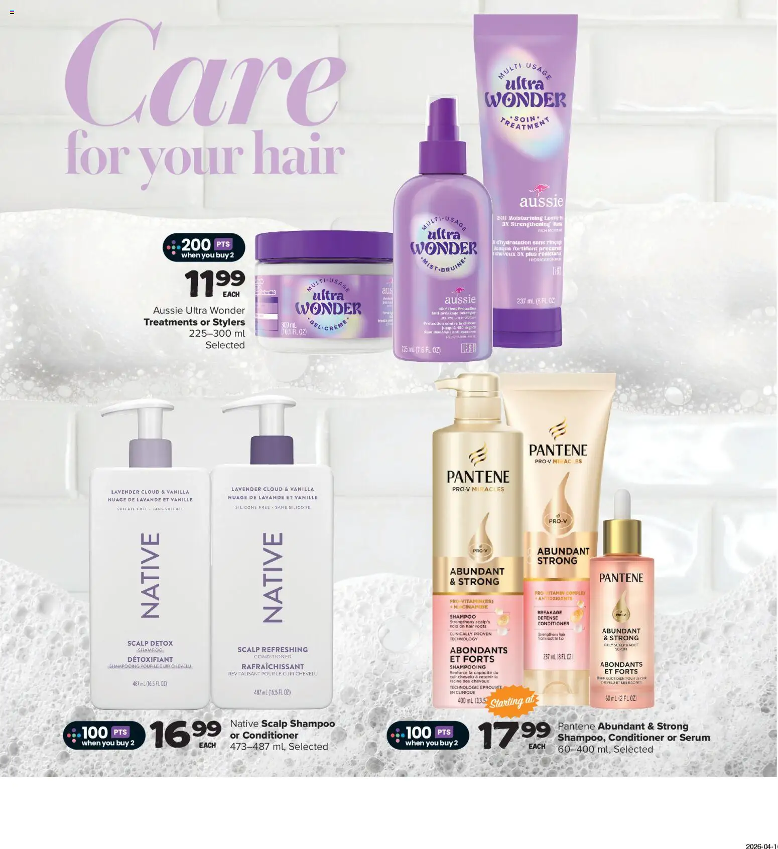 Thrifty Foods flyer valid from 30.04.2026 | Page: 14 | Products: Shampoo, Conditioner