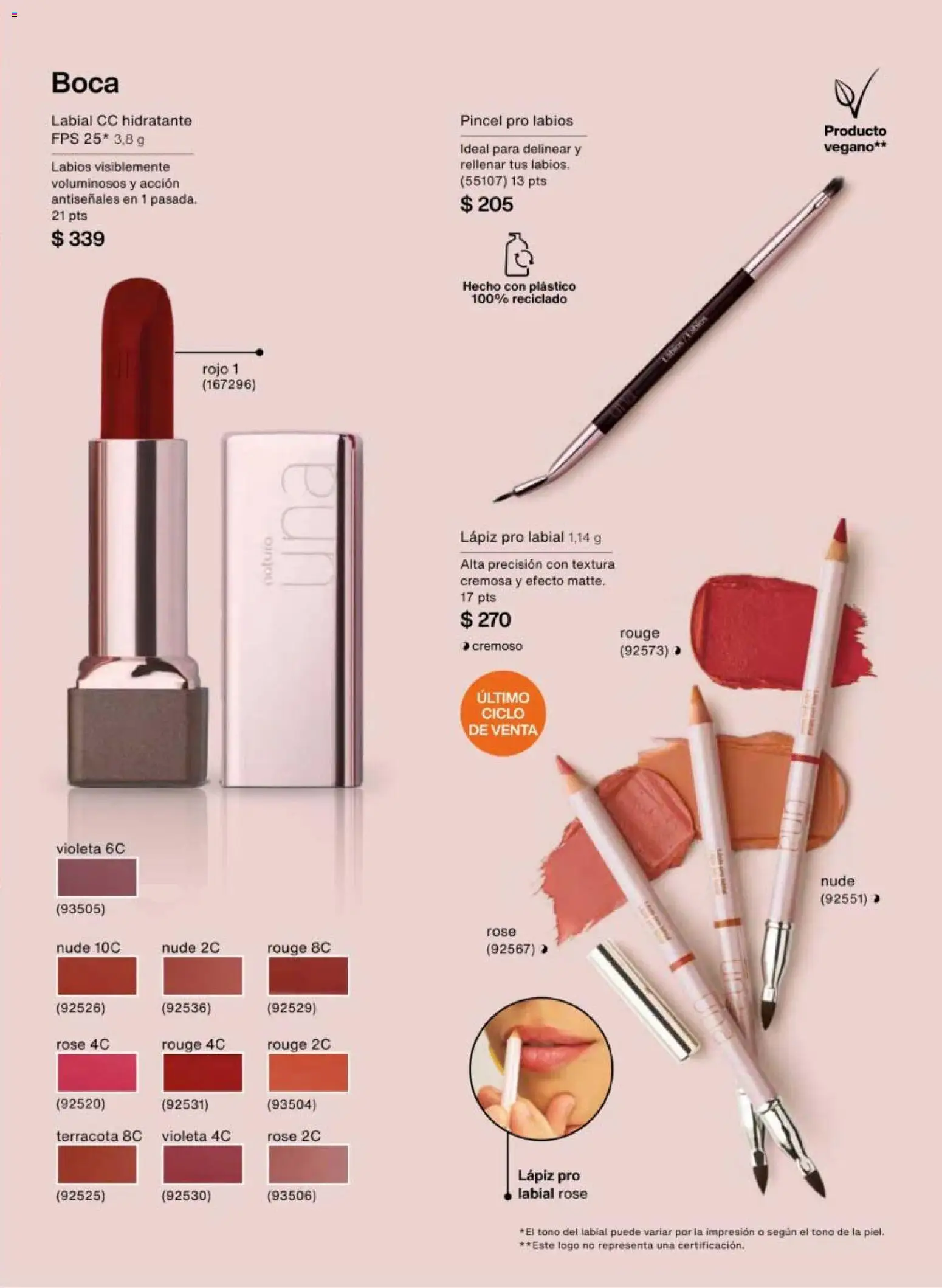 Nuevas ofertas de Natura válidas en toda la República Mexicana desde el 30.01.2026. ¡Encuentra las mejores ofertas en Natura campaña 3 2026! | Página: 79 | Productos: Pincel