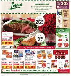 Preview of Lowes Foods weekly ads valid from 11.02.2026