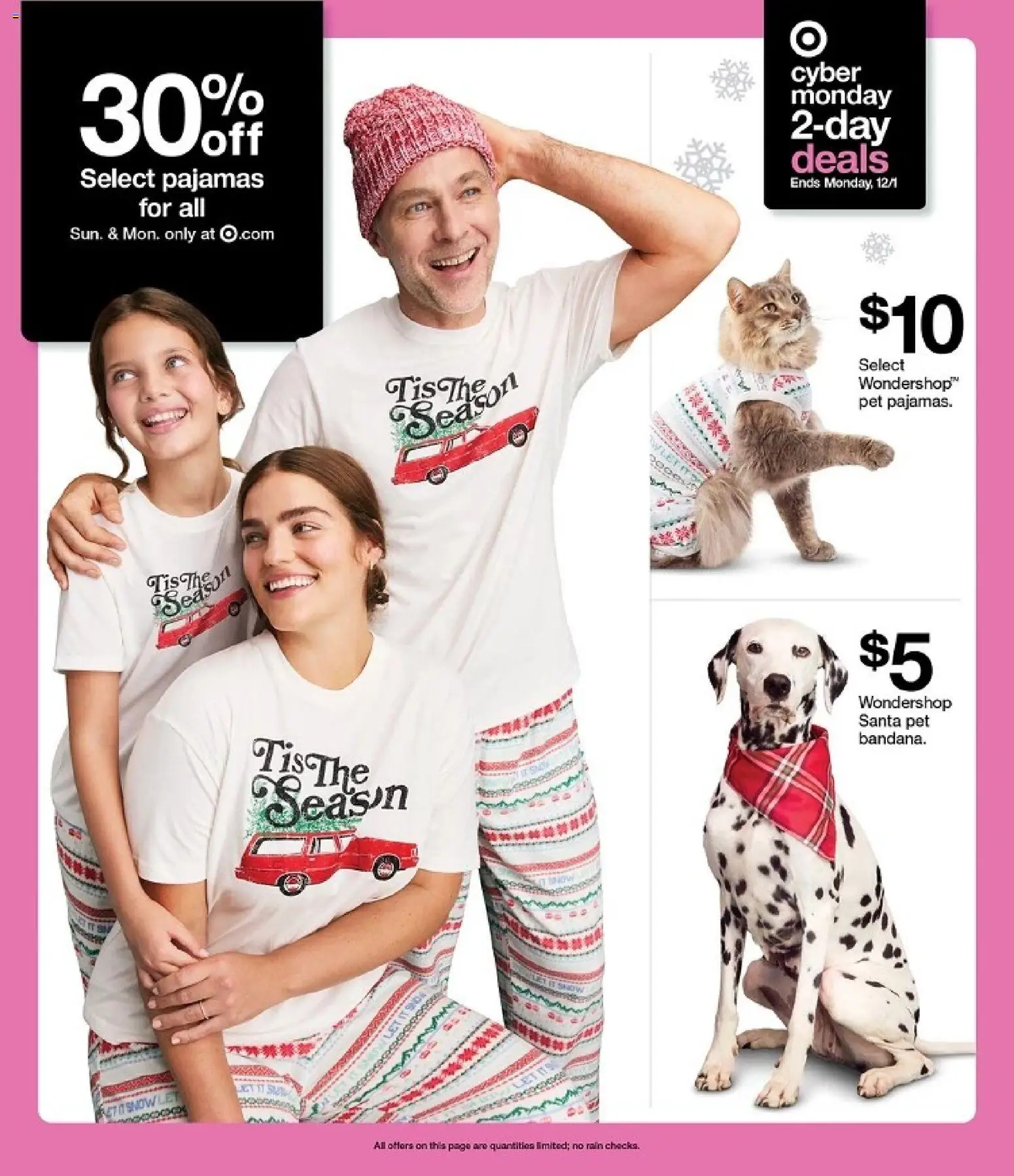 Target Weekly Ad - valid from 30.11.2025 | Page: 2 | Products: Pajamas
