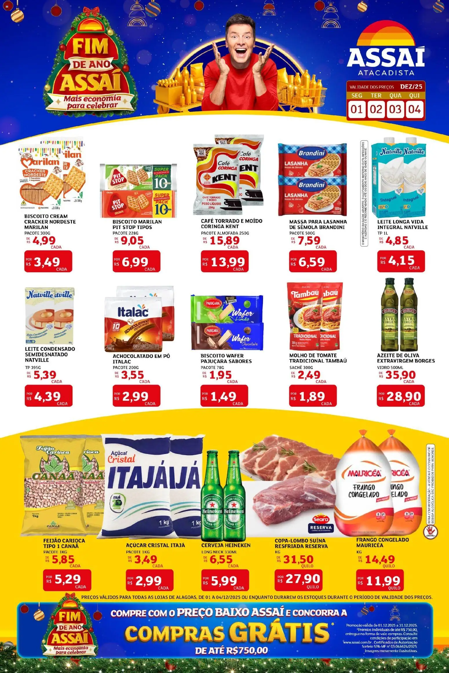 Assaí Atacadista Folheto - válido de 01.12.2025 | Página: 1