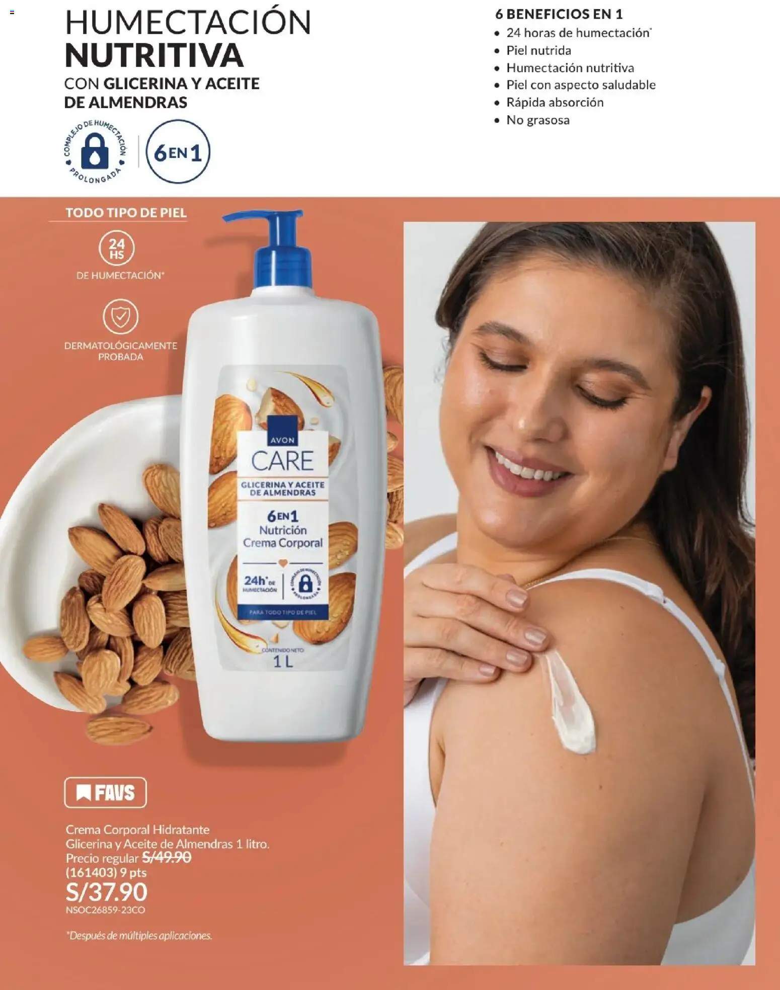 Catálogo Avon válido desde 21.04.2026 | Página: 142 | Productos: Aceite, Crema, Almendras
