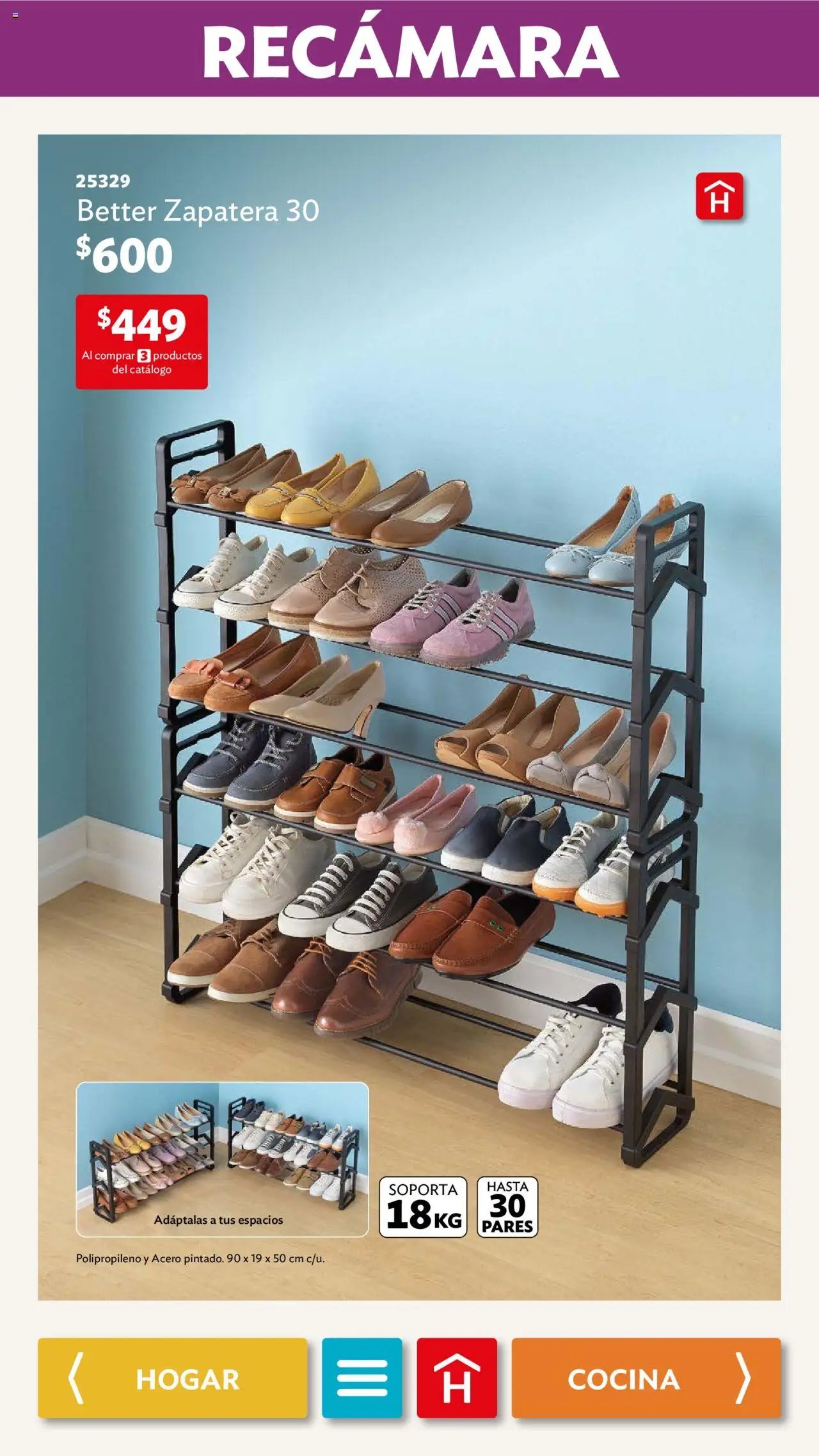 Nuevas ofertas de Betterware válidas en toda la República Mexicana desde el 29.09.2025. ¡Encuentra las mejores ofertas en Betterware - Campaña 10 2025! | Página: 30 | Productos: Cocina