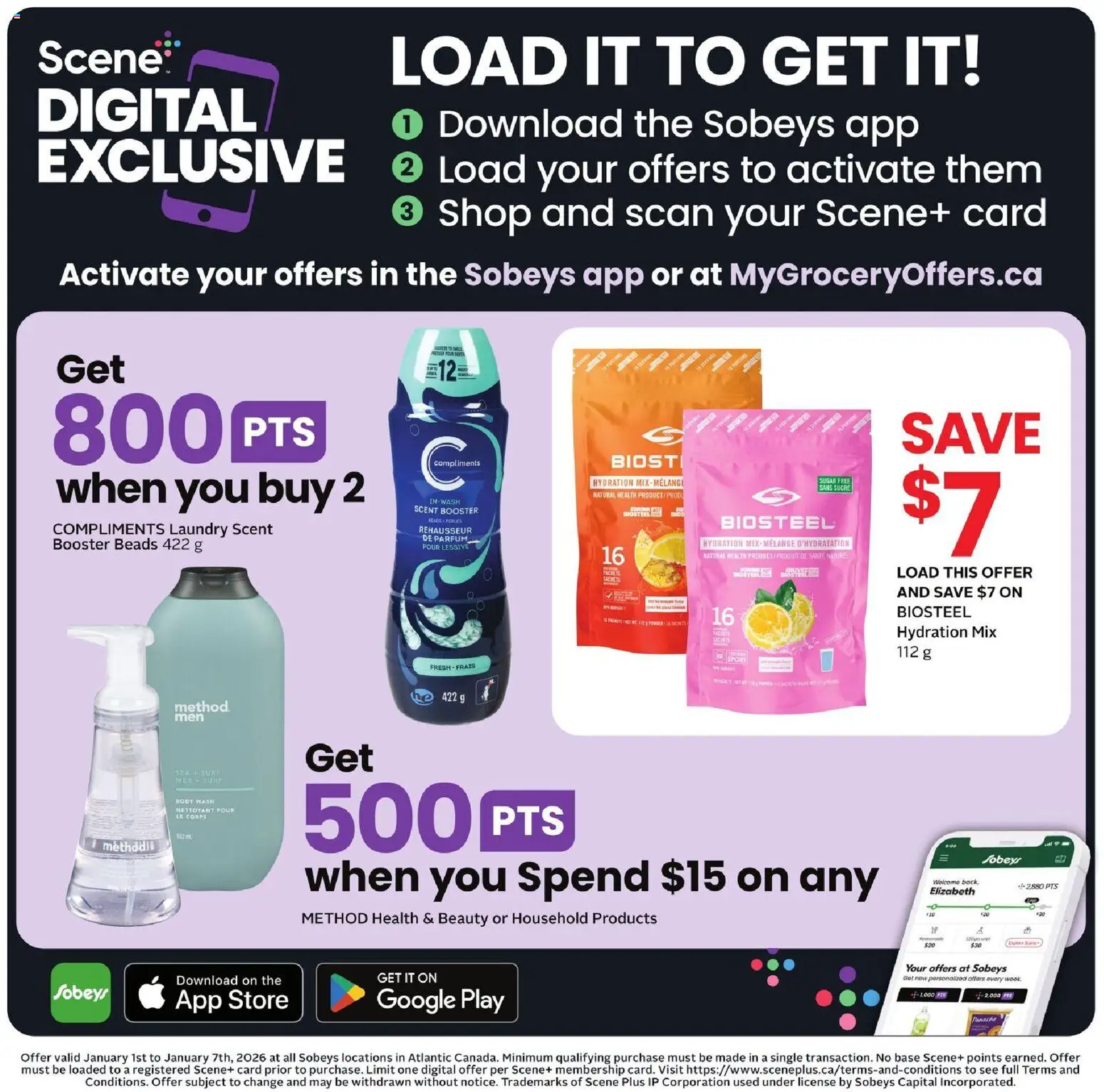 Sobeys flyer valid from 01.01.2026 | Page: 19 | Products: Body wash
