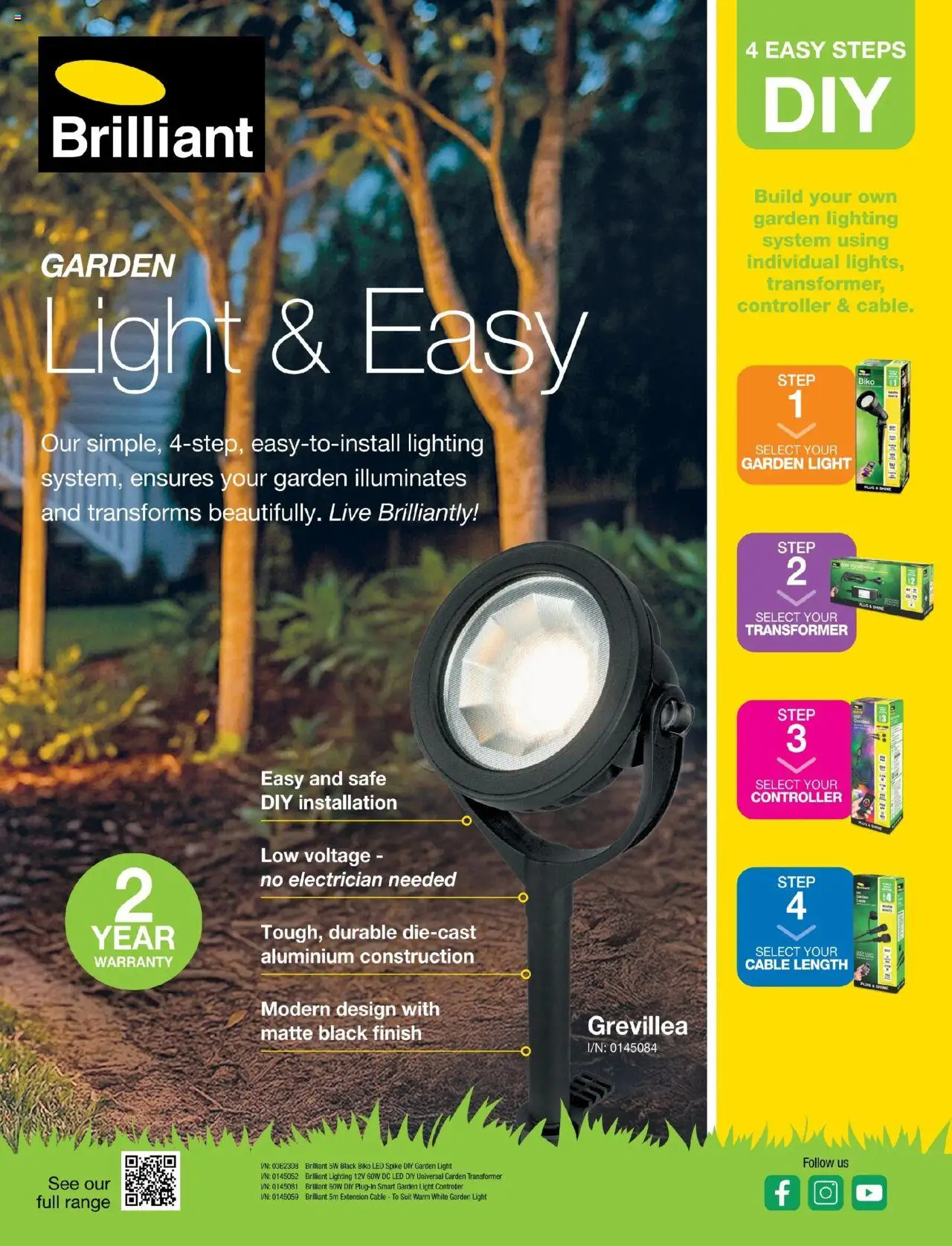 Bunnings Warehouse catalogue - valid from 25.08.2025 | Page: 37 | Products: Light, Suit, Safe, Transformer