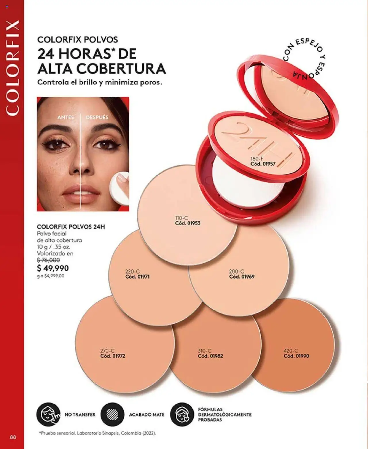 Ésika revista - valida desde el 14.10.2025 | Página: 88 | Productos: Brillo, Espejo, Polvo
