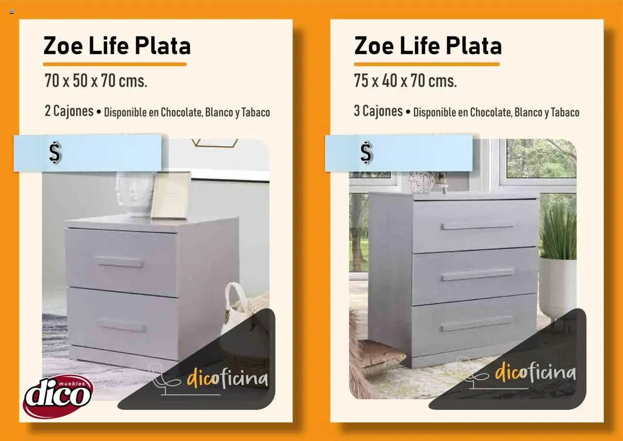 Nuevas ofertas de Muebles Dico válidas en toda la República Mexicana desde el 03.07.2025. ¡Encuentra las mejores ofertas en Muebles Dico catálogo Oficina! | Página: 22