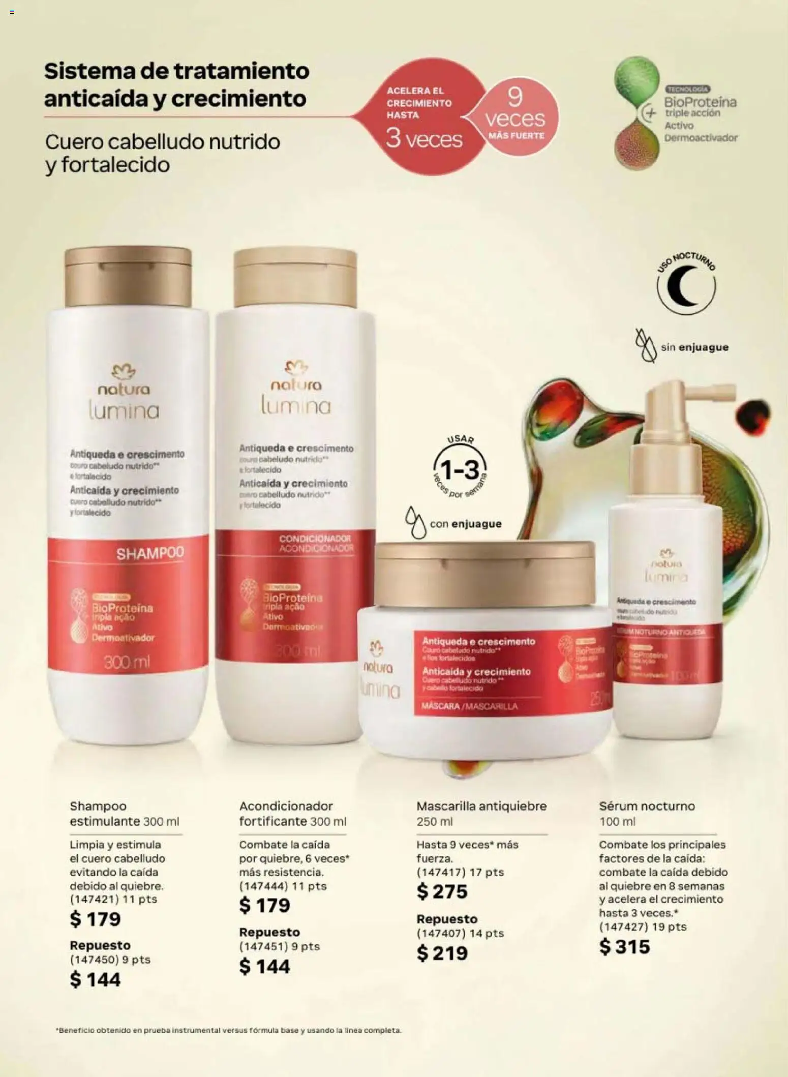 Nuevas ofertas de Natura válidas en toda la República Mexicana desde el 08.05.2026. ¡Encuentra las mejores ofertas en Natura campaña 8 2026! | Página: 138 | Productos: Serum, Máscara, Mascarilla, Acondicionador