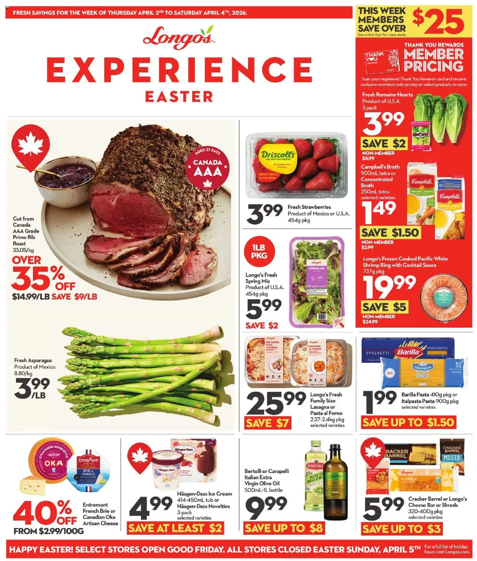Longo's flyer valid from 02.04.2026 | Page: 1