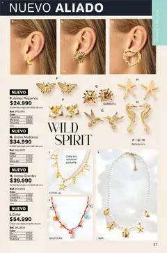 Leonisa - Catálogo -  Vista previa de la revista de la tienda Leonisa valido desde el 05.02.2026 | Página: 27 | Productos: Aretes, Baño, Collar