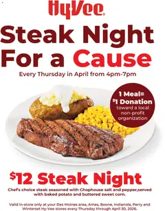 Preview of HyVee weekly ads valid from 26.03.2026