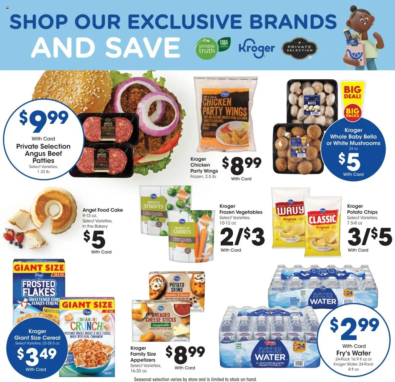 Fry's Food Weekly Ad - valid from 13.08.2025 | Page: 6 | Products: Rice, Flakes, Water, Vegetables