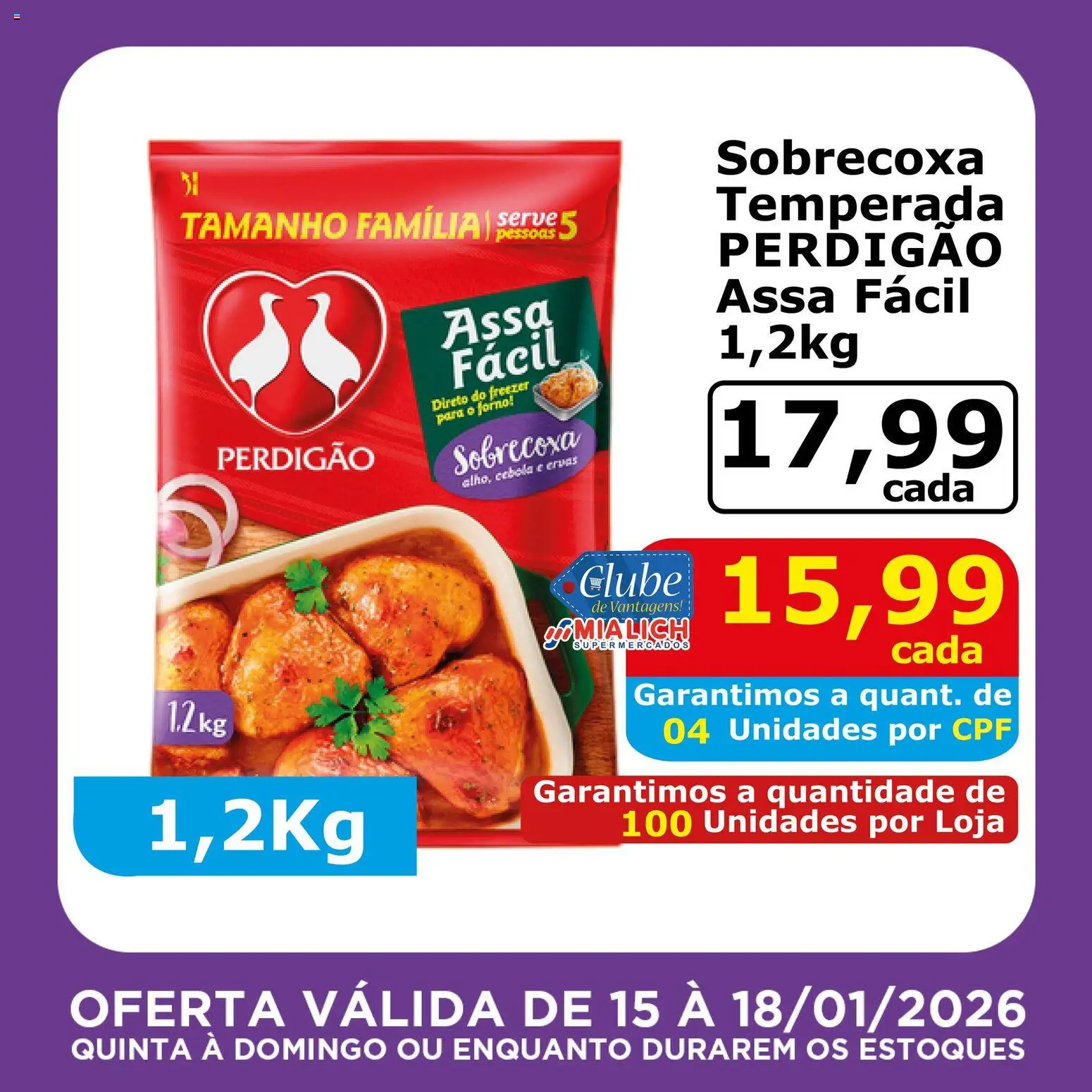 Mialich Supermercados Folheto - válido de 15.01.2026 | Página: 4
