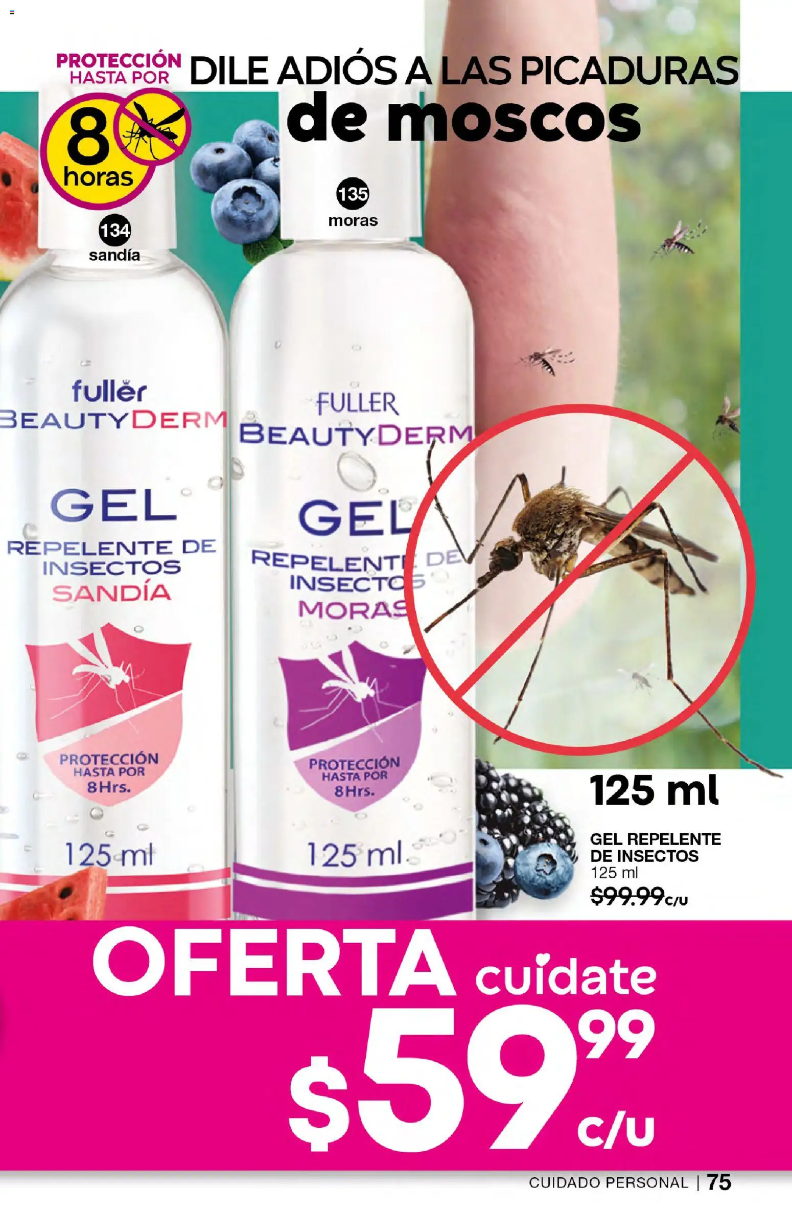 Nuevas ofertas de Fuller válidas en toda la República Mexicana desde el 21.01.2026. ¡Encuentra las mejores ofertas en Fuller campaña 21 2026! | Página: 75 | Productos: Sandía, Repelente