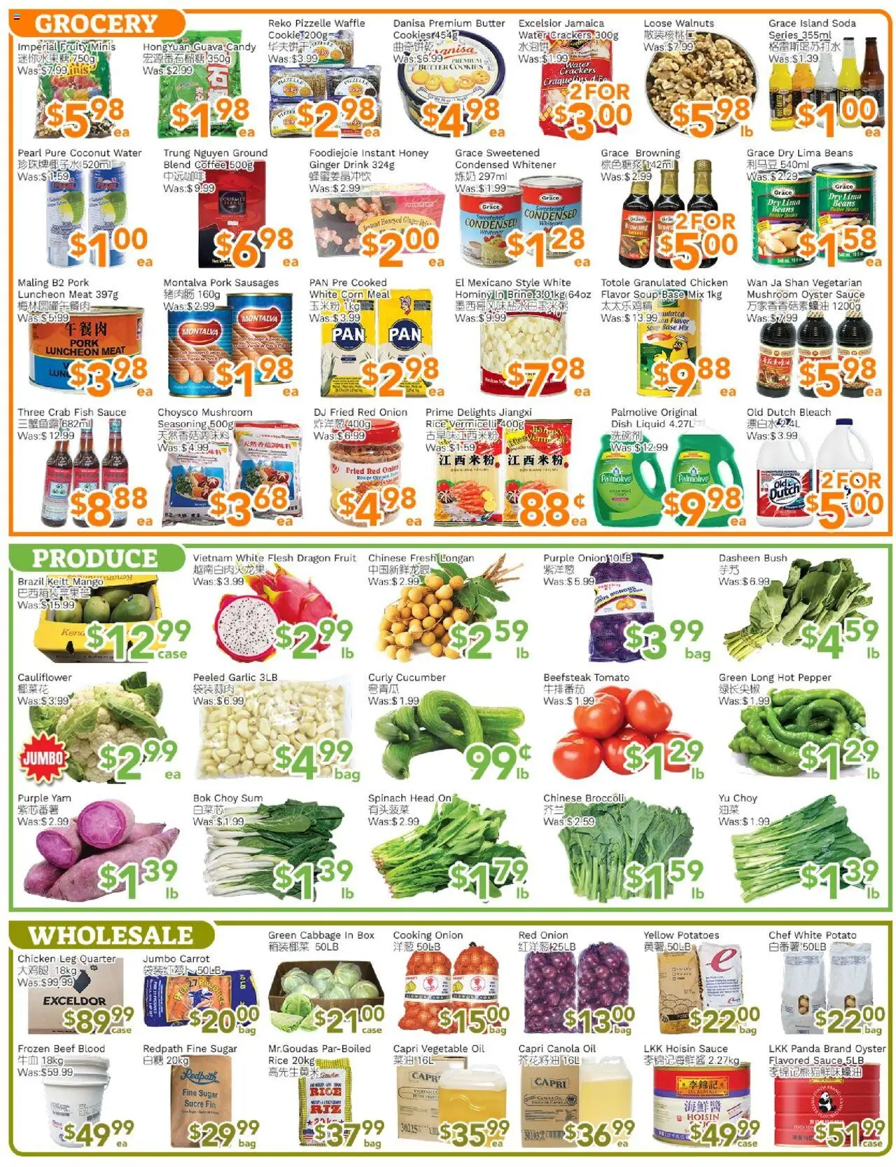 Ample Food Market flyer valid from 10.10.2025 | Page: 3 | Products: Fish, Beef, Butter, Pork