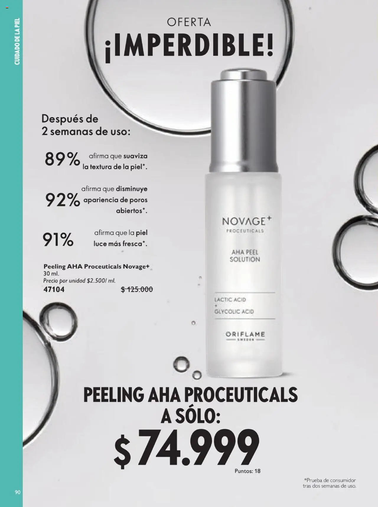 Oriflame revista - valida desde el 12.07.2025 | Página: 90 | Productos: Peeling