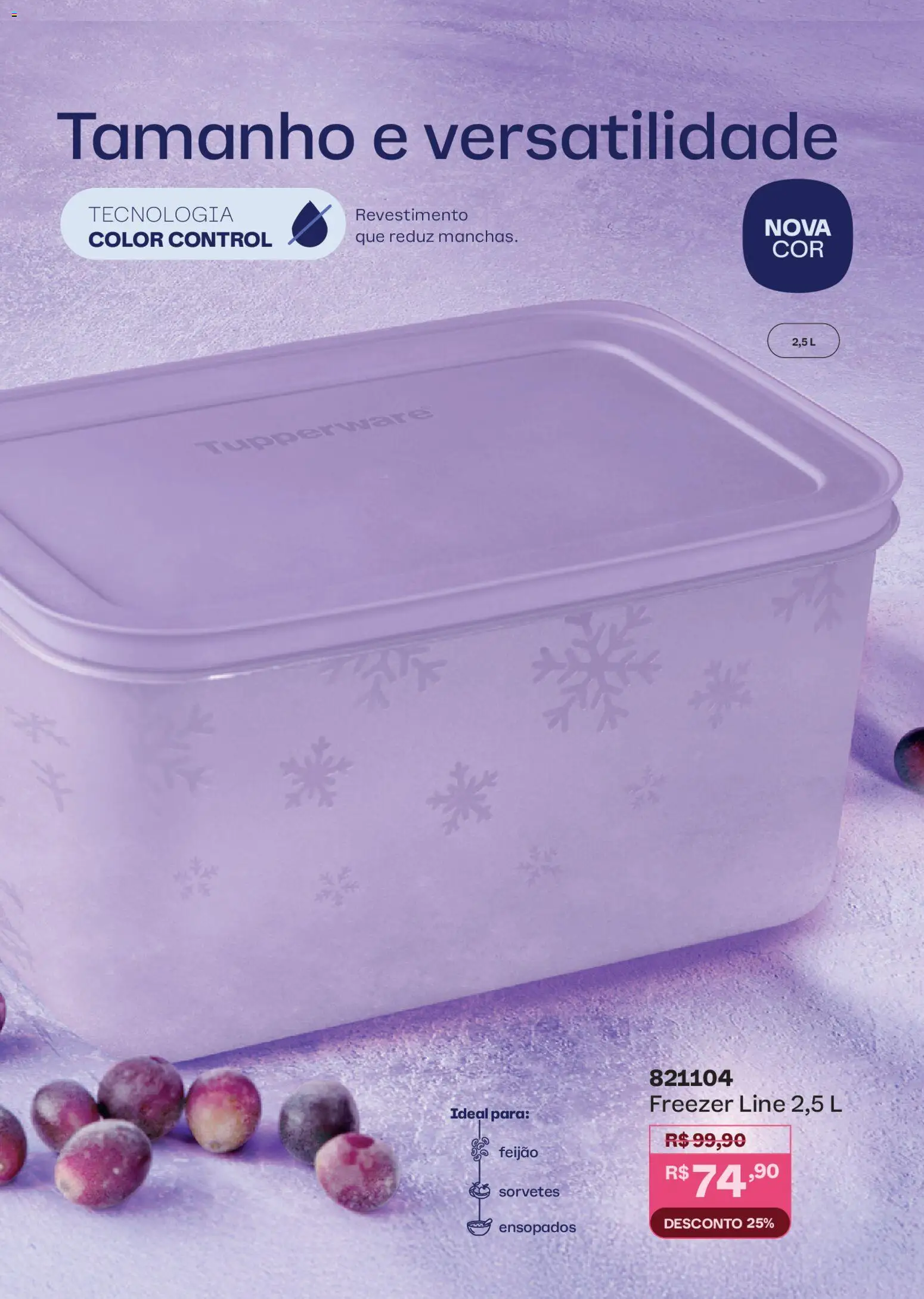 Tupperware Folheto - válido de 01.01.2026 | Página: 85 | Produtos: Feijão, Freezer