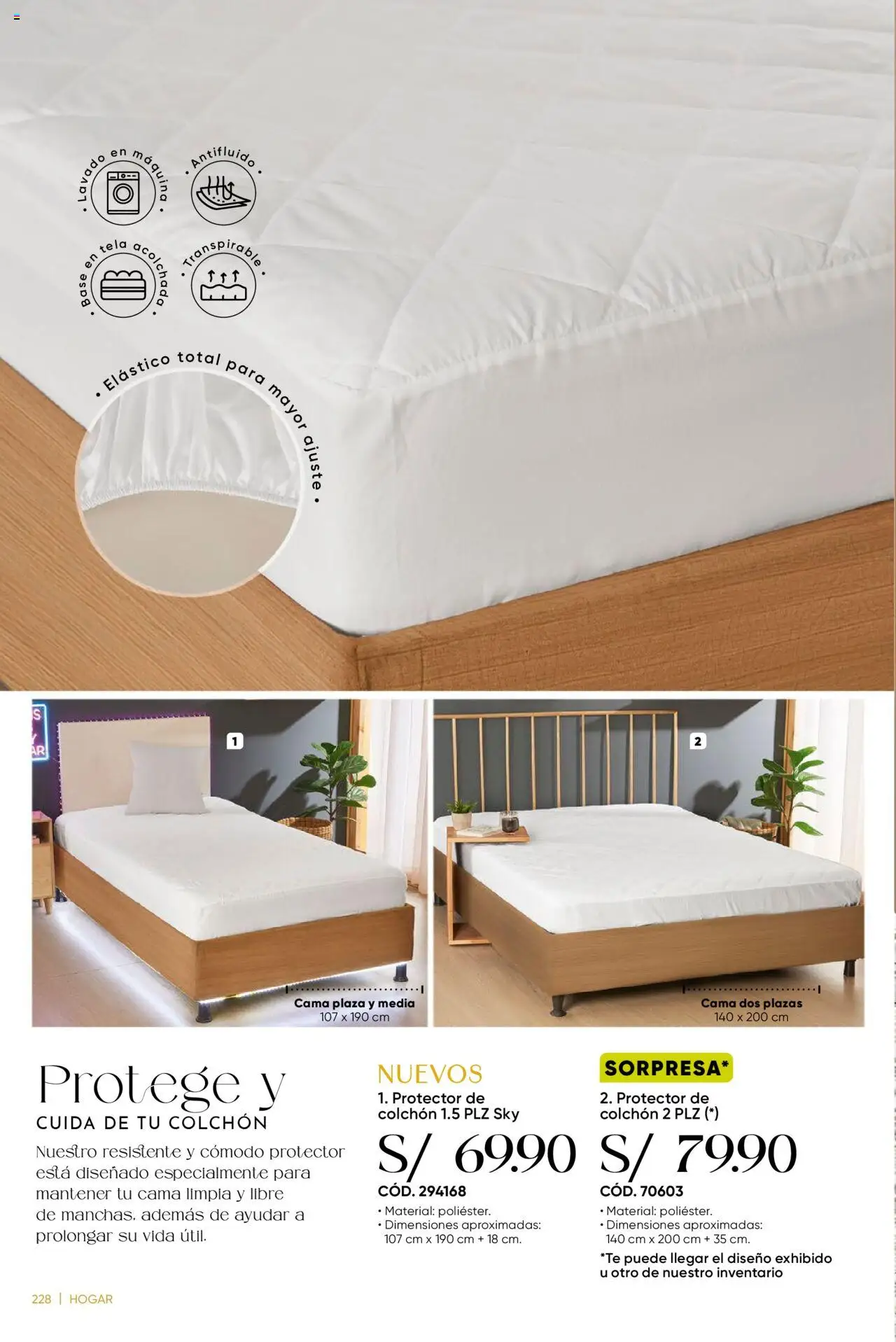 Catálogo Azzorti válido desde 15.09.2025 | Página: 232 | Productos: Cama, Colchón, Té