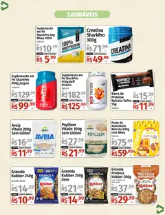 Supermercado Dalben ofertas Feira Bem-Estar - Pré-Visualização do folheto da loja Supermercado Dalben, válido de 06.04.2026 | Página: 2 | Produtos: Coco, Amendoim, Pasta, Whey protein