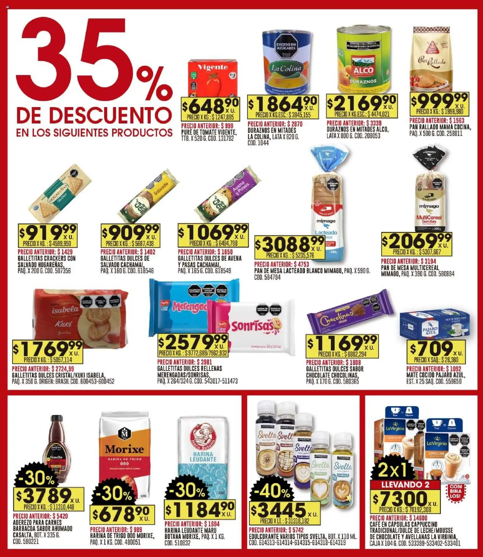 Coto - Ofertas │ válido desde el 02.03.2026 | Página: 10 | Productos: Mesa, Caja, Edulcorante, Chocolate