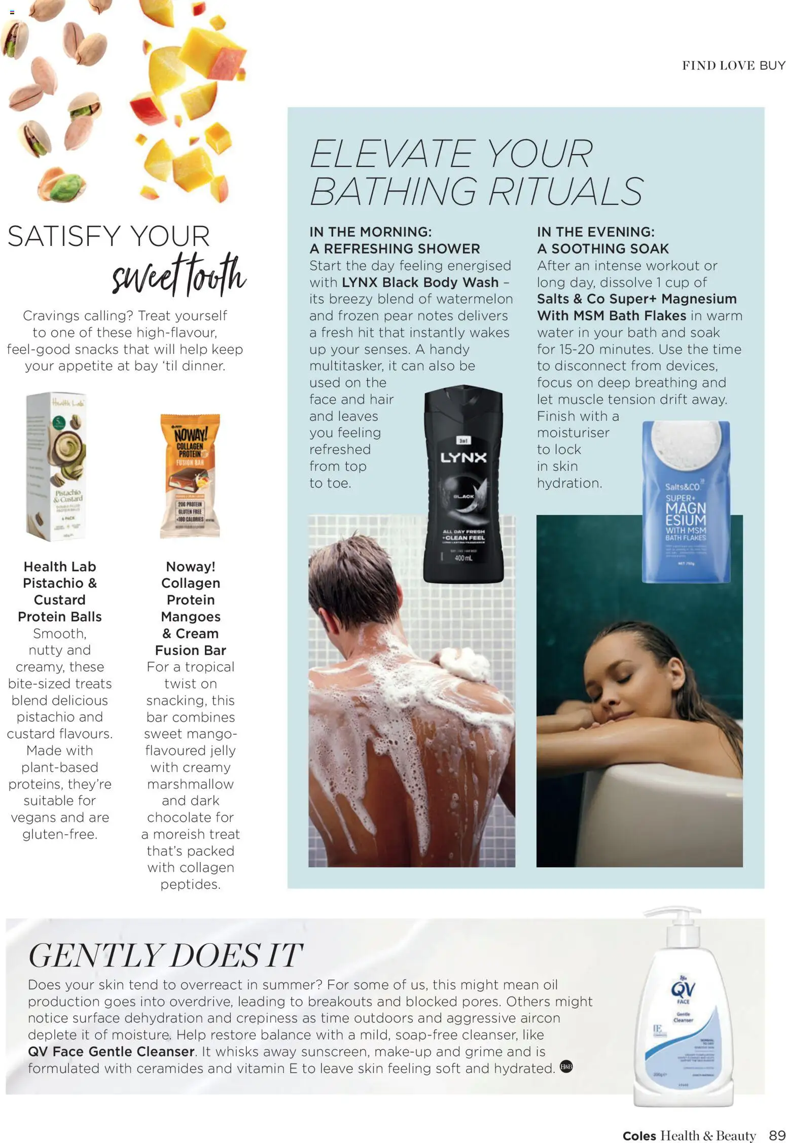 Coles catalogue - valid from 06.01.2026 | Page: 89 | Products: Moisturiser, Mango, Watermelon, Collagen