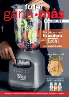 Vista previa de Fuller - Revista Gana Más C12, nuevo folleto de la tienda, válido en México a partir del 17.09.2025