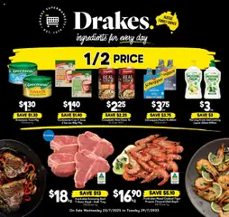 Preview of Drakes Catalogue QLD - valid from 23.07.2025