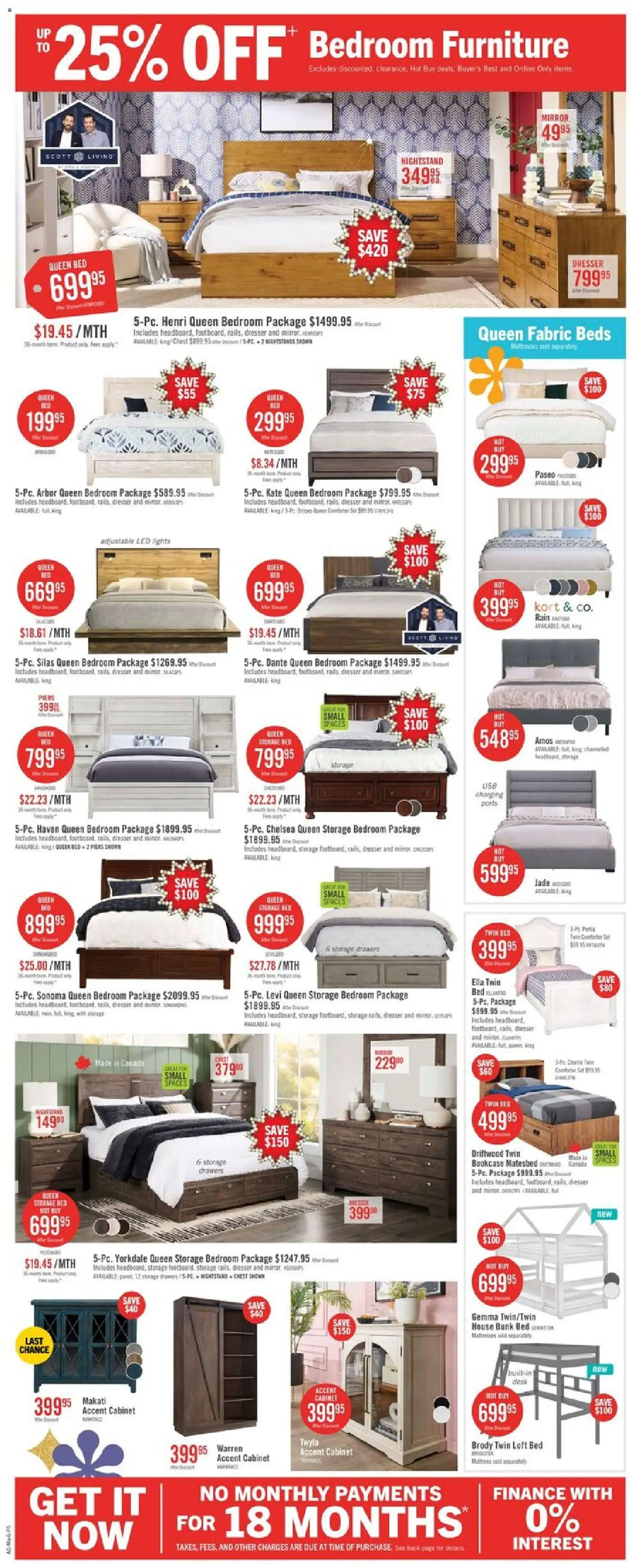 The Brick flyer valid from 06.03.2026 | Page: 11 | Products: Bed, Mattress, Mirror, Wine